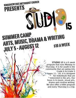 Studio 15 Summer Program